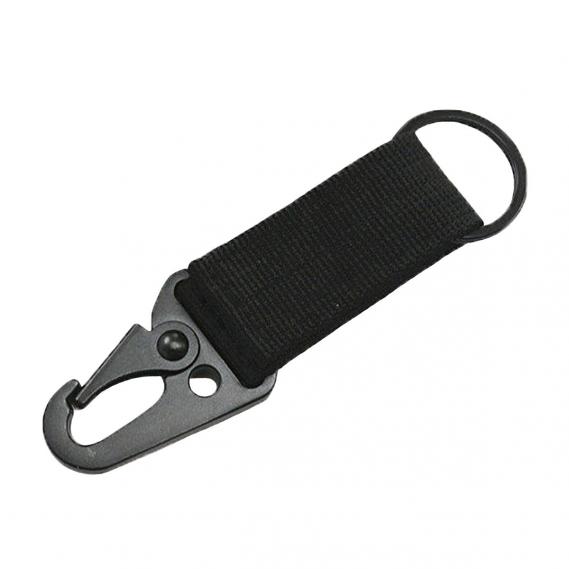 CMG SCHLÜSSELANHÄNGER mit Karabiner SCHWARZ